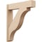 Ekena Millwork 7 1/2-in W x 32-in D x 38-in H Funston Block Rough Cedar Woodgrain TimberThane Outlooker, Primed Tan OUTUR075X32X38FST44RCPR - alternate 1